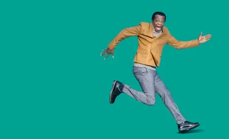 The Comedian Stephen K Amos: ‘My Toes Are Hideous’ Plus They’re Connected on the Most Gaunt Legs Anyone Has Seen.